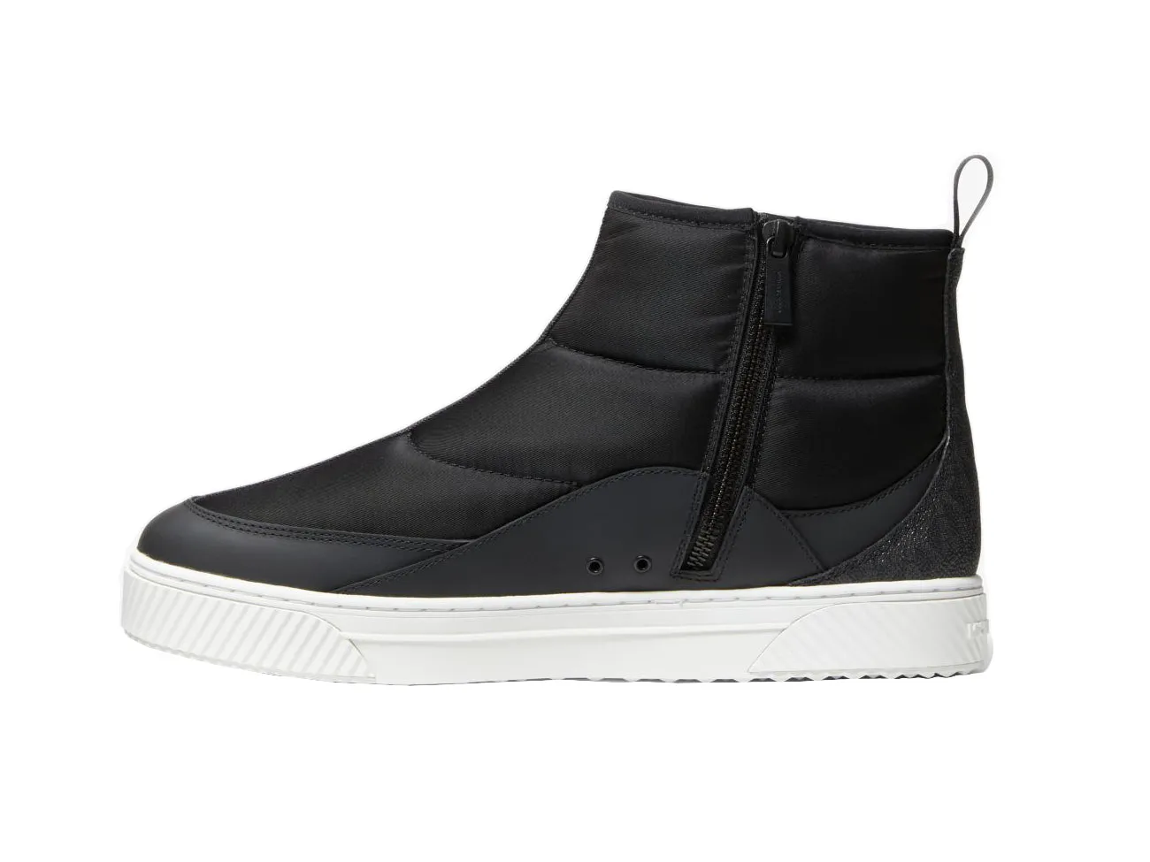 MICHAEL KORS Baxter Logo Quilted Nylon Sneaker Boot