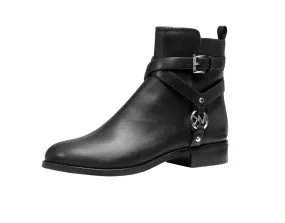 Michael Kors Preston Leather Ankle Boot