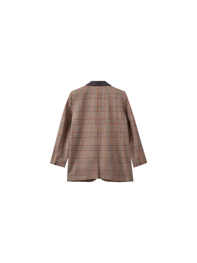 MMHBrave Check Blazer Foxtrot