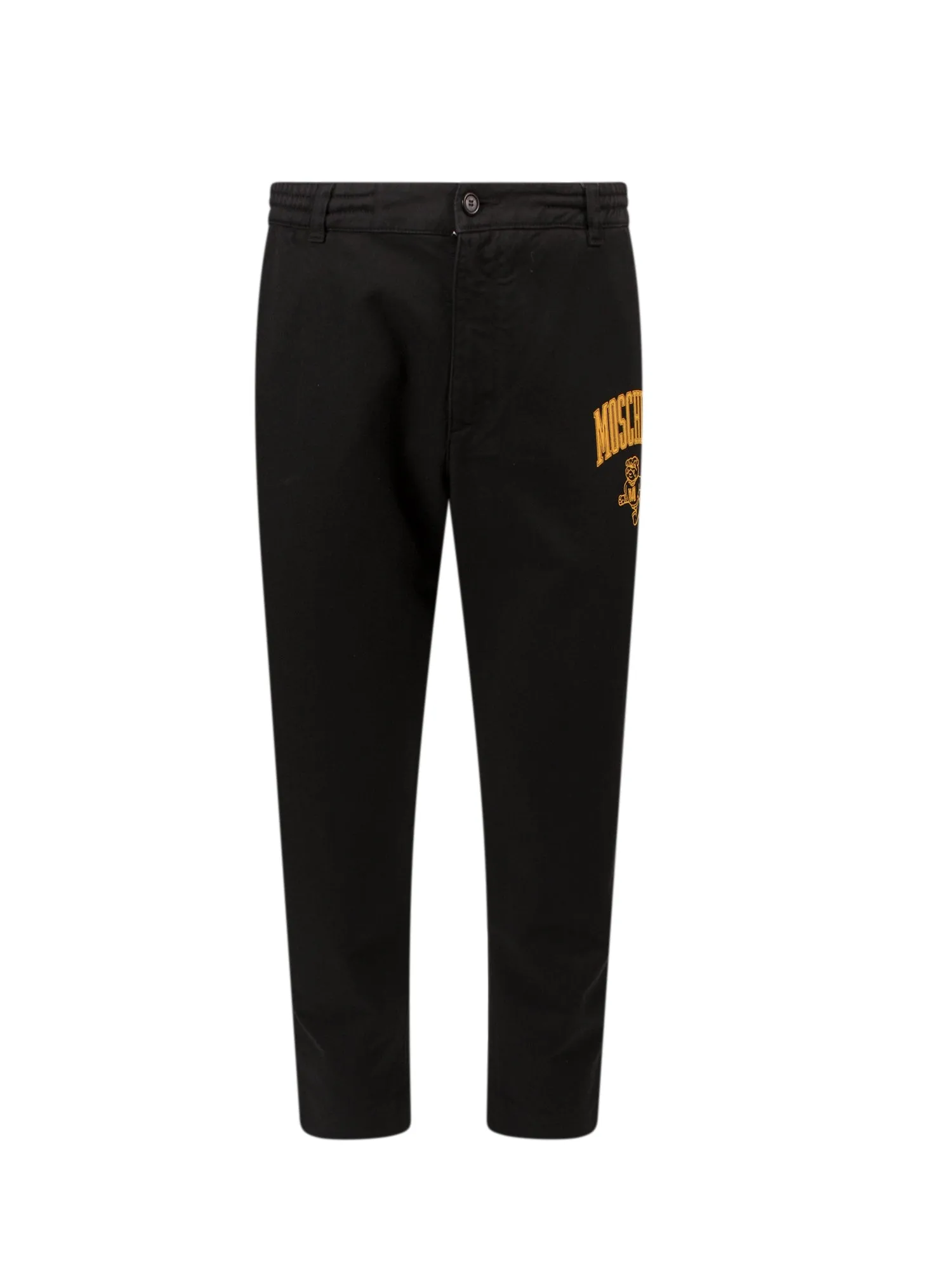 Moschino Button Detailed Straight Leg Trousers