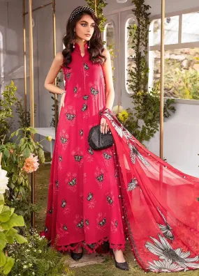 M.Prints By Maria B Embroidered Lawn Unstitched 3 Piece Suit - MB24MPL 5A