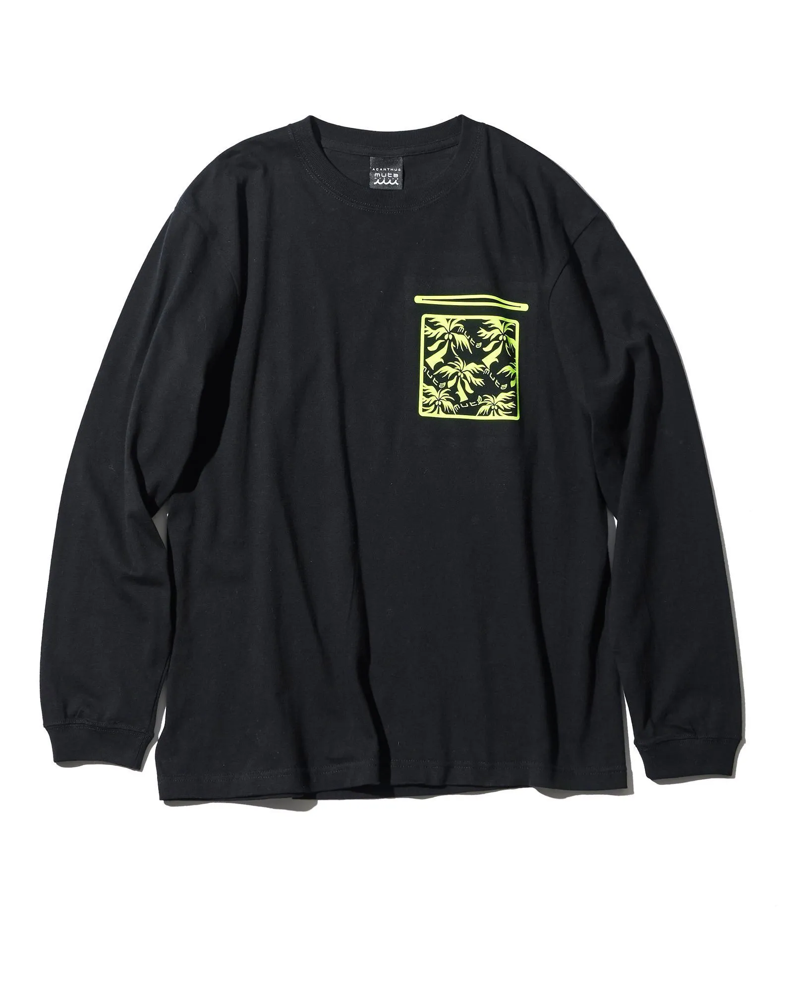 muta  |Crew Neck Pullovers Street Style Long Sleeves Plain Cotton