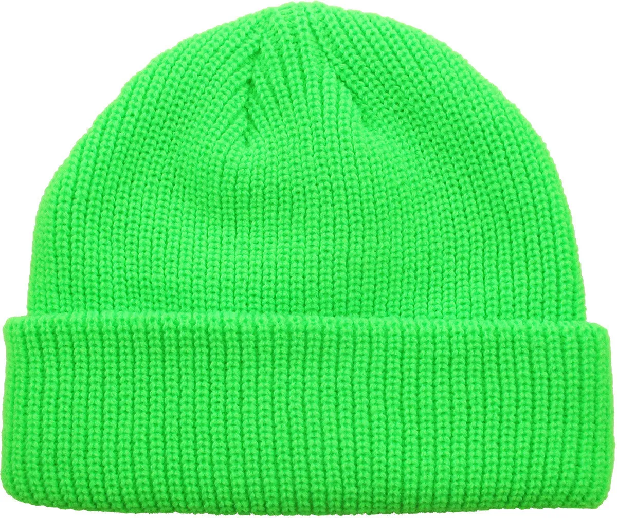 Neon Green Fisherman Beanie