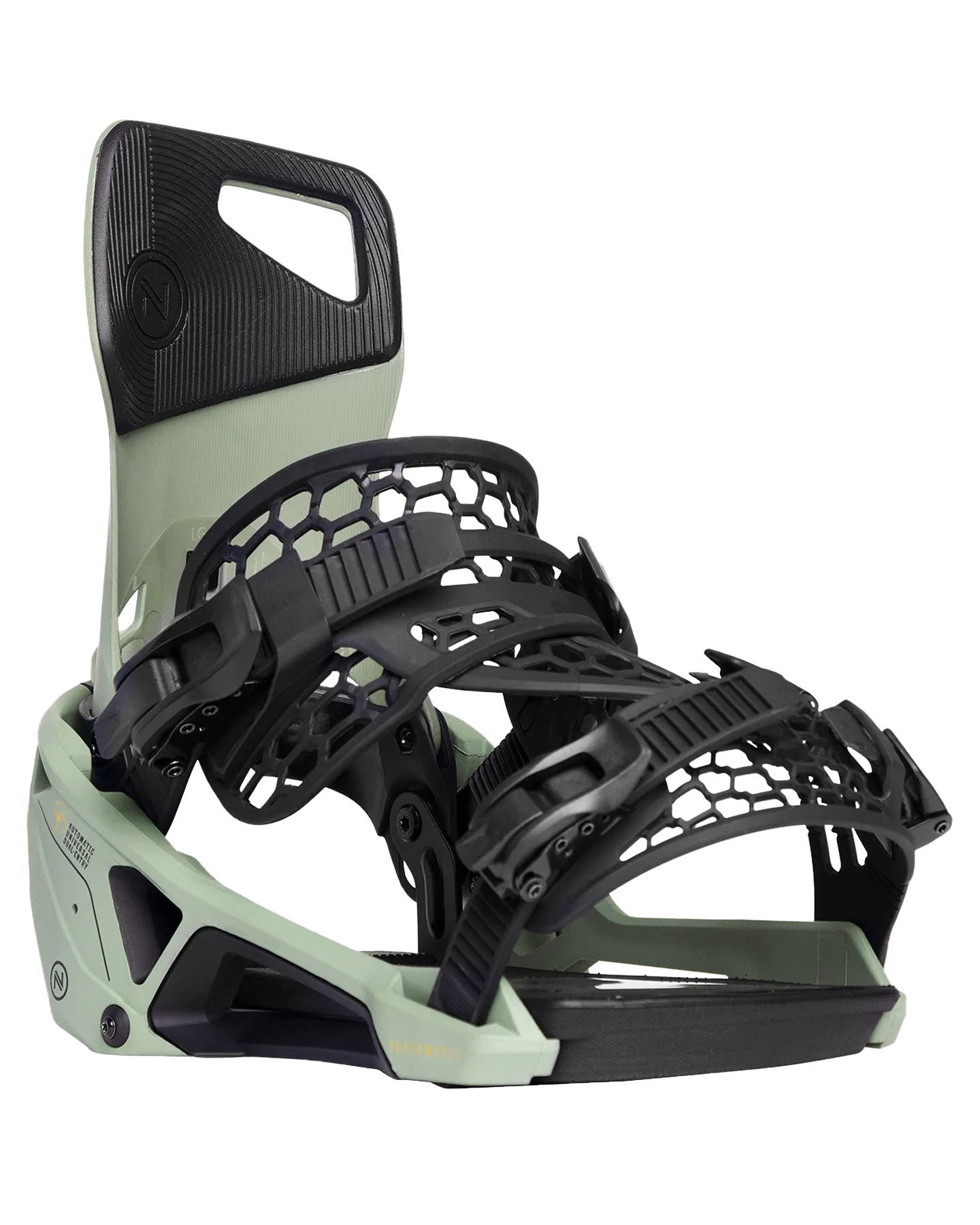 Nidecker Supermatic Snowboard Binding - Olive - 2024