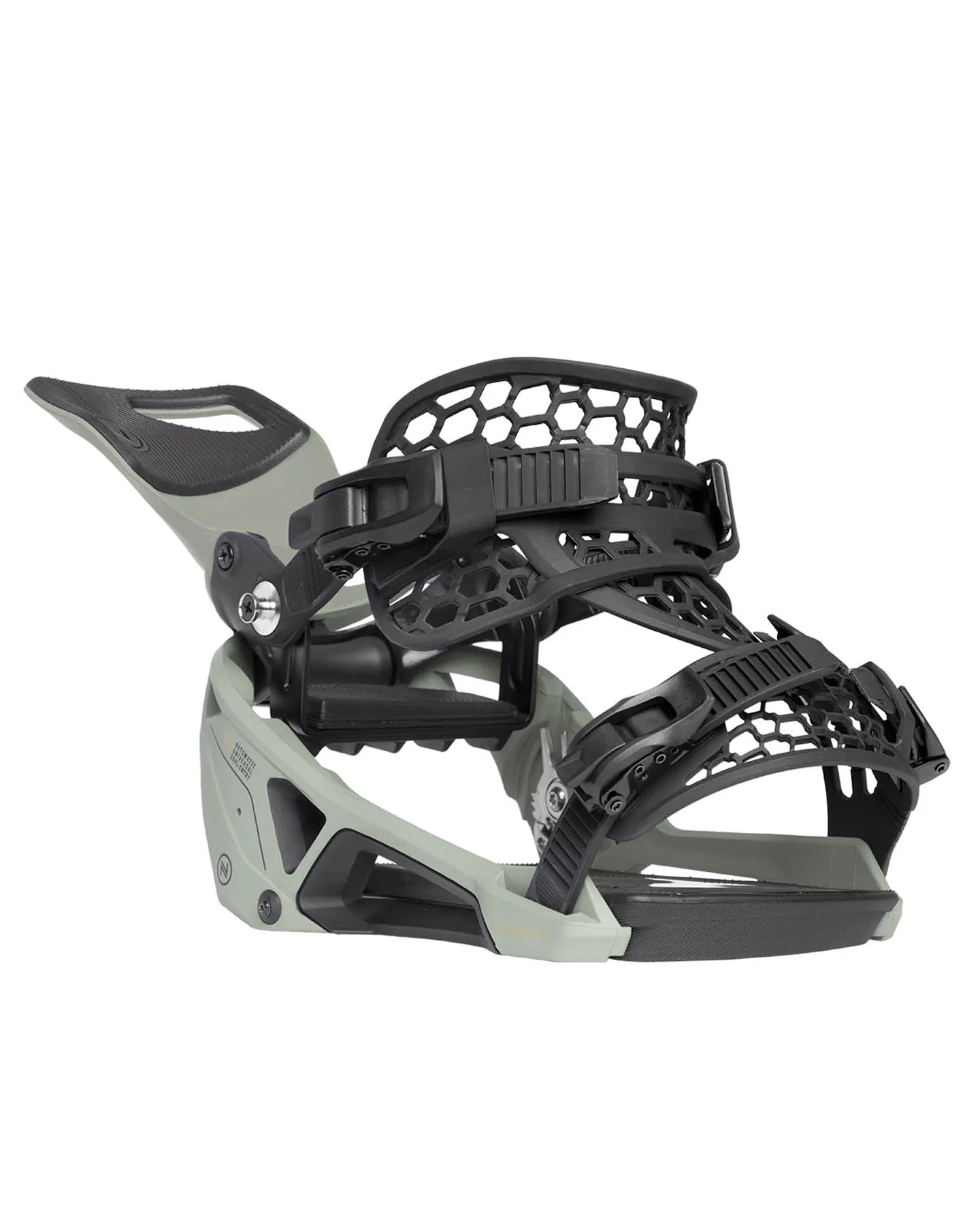 Nidecker Supermatic Snowboard Binding - Olive - 2024