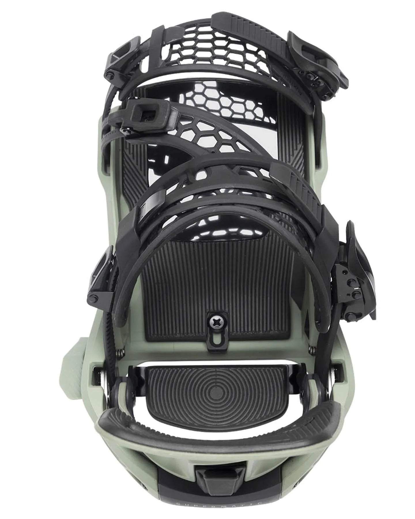 Nidecker Supermatic Snowboard Binding - Olive - 2024