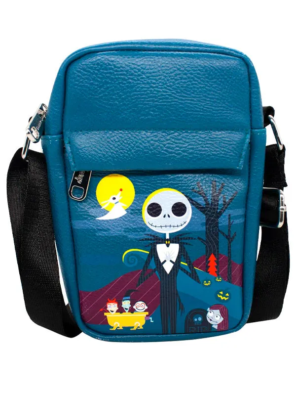 Nightmare Before Christmas Jack Cemetery Crossbody Bag