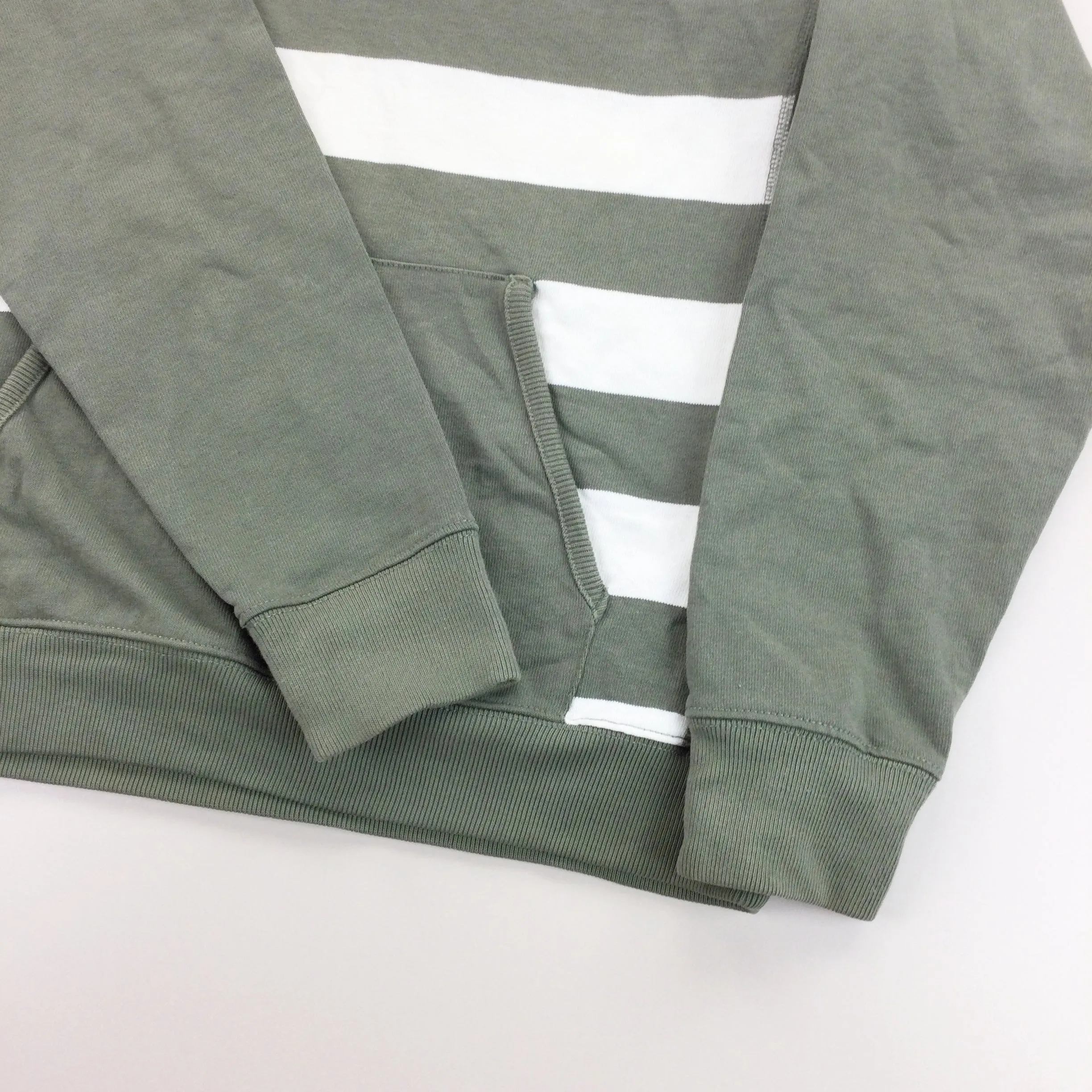 Nike Striped Hoodie - Medium