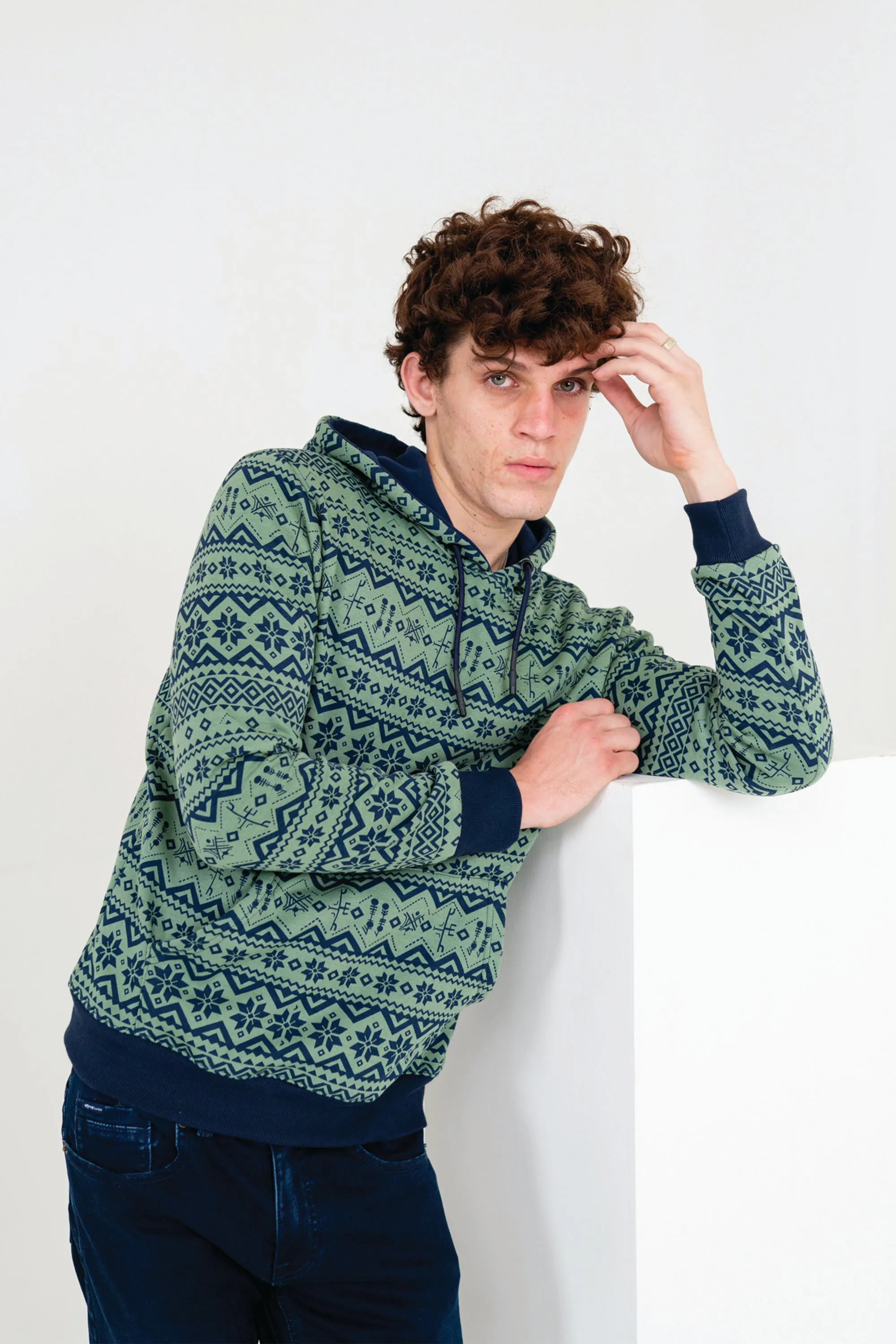 Nordic Green Hoodie