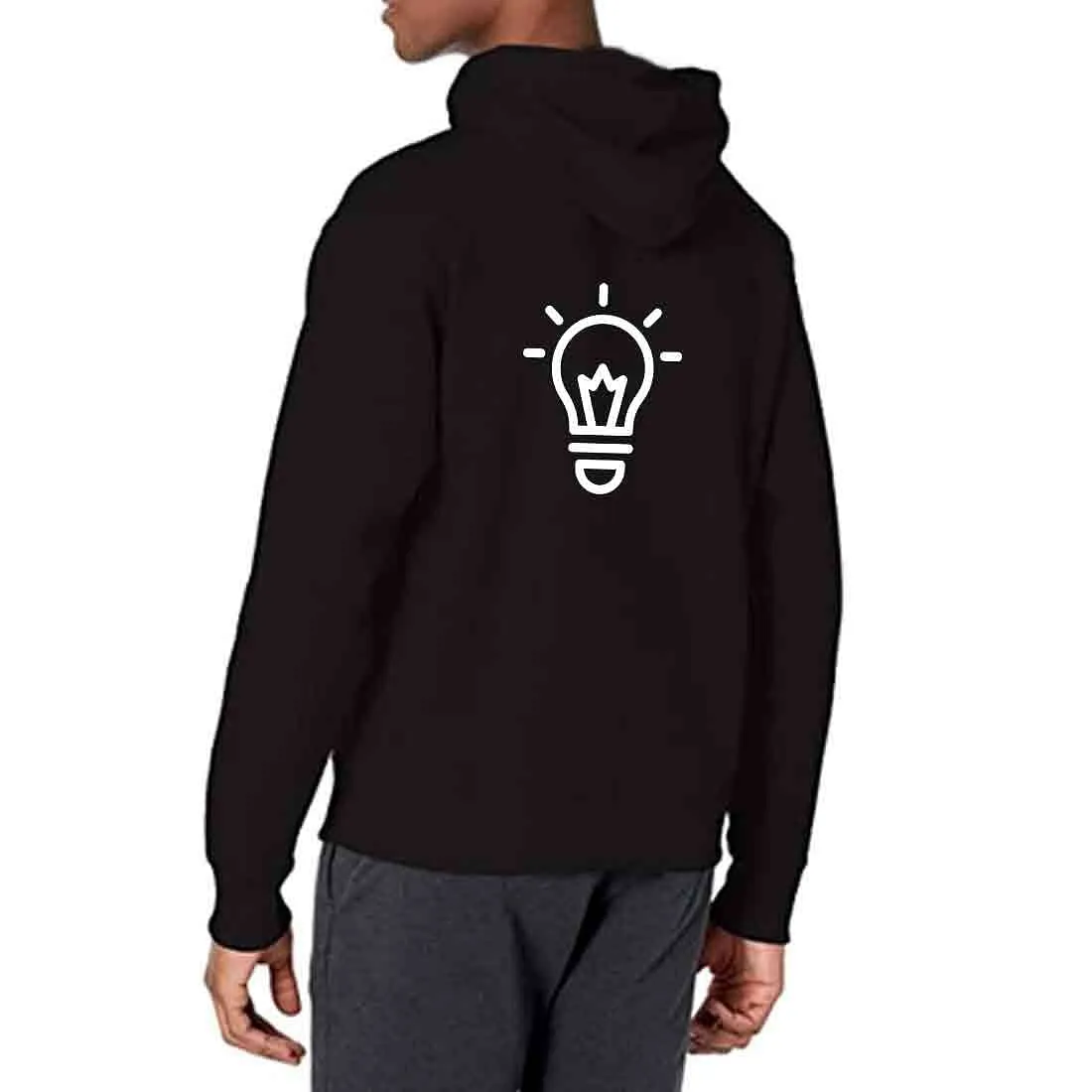 Nutcase hoodie For Men with name on back print ( Unisex) - Tubelight