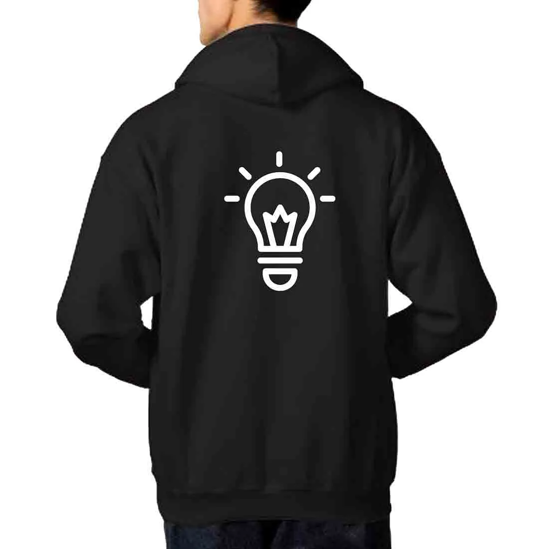 Nutcase hoodie For Men with name on back print ( Unisex) - Tubelight