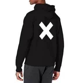 Nutcase Hoodie Stylish Jumper Sweatshirt Unisex ( Black ) - No Cross