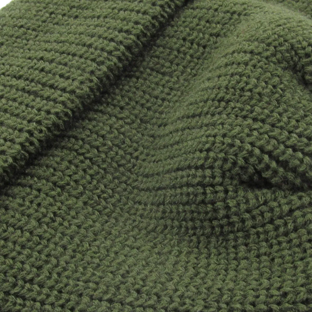 Olive Fisherman Beanie