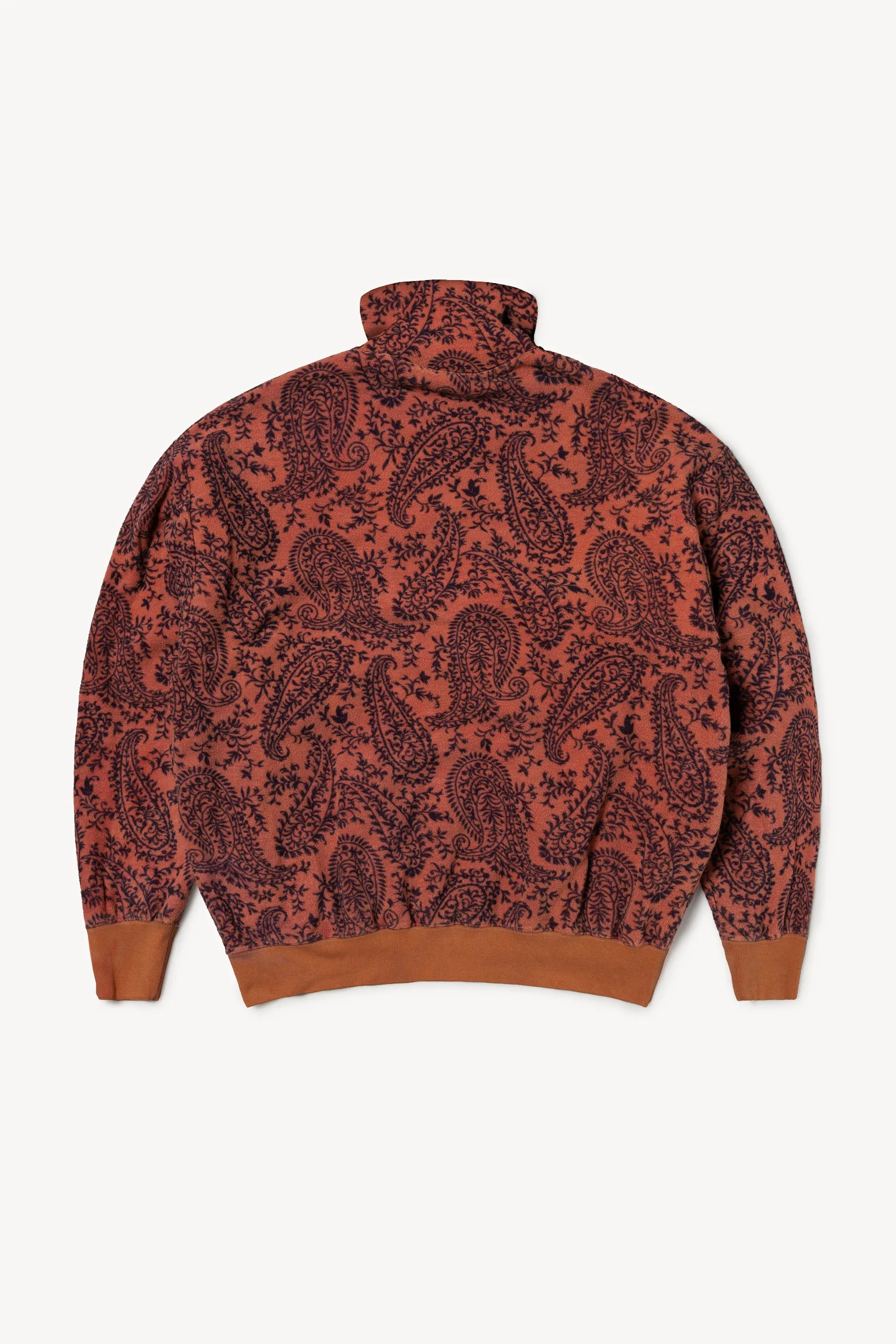 Paisley Reverse Fleece Half-Zip