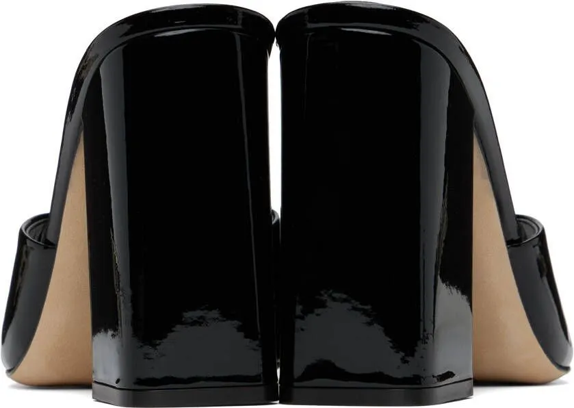 Paris Texas Black Anja Mules