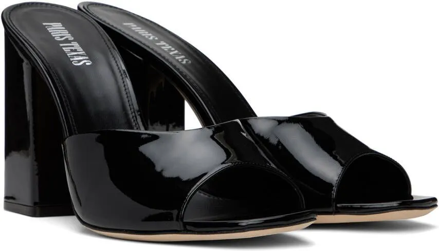 Paris Texas Black Anja Mules