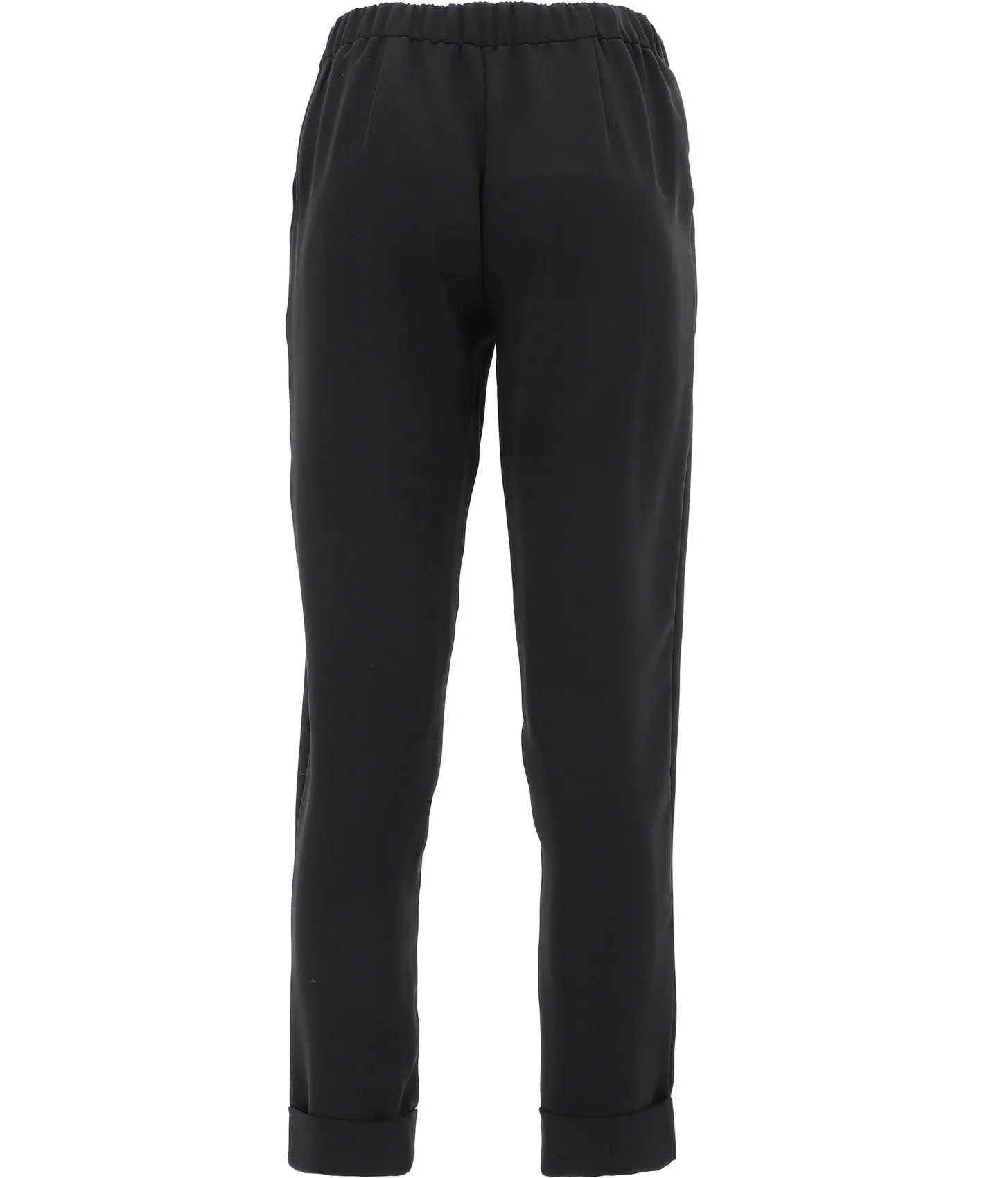 P.A.R.O.S.H. Straight Leg Mid Rise Trousers