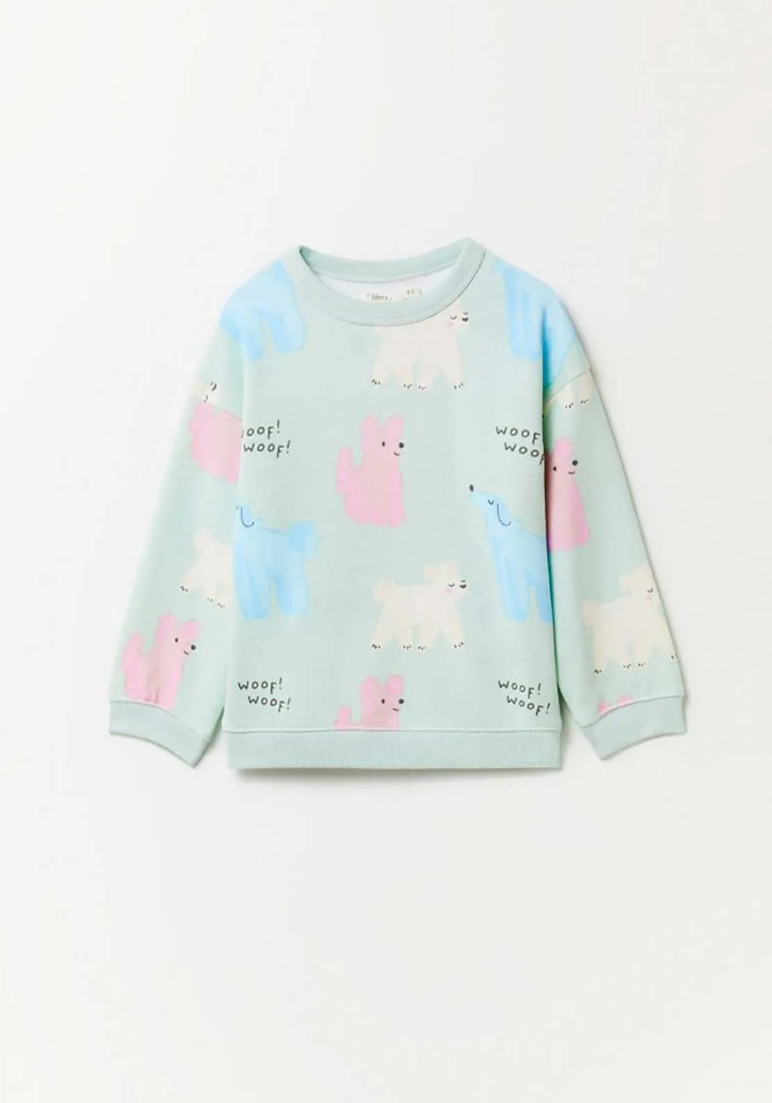 Puppy  Sweatshirt - Green