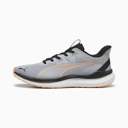 Reflect Lite Unisex Running Shoes | Gray Fog-PUMA Black-Neon Citrus | PUMA Shop All Puma | PUMA 