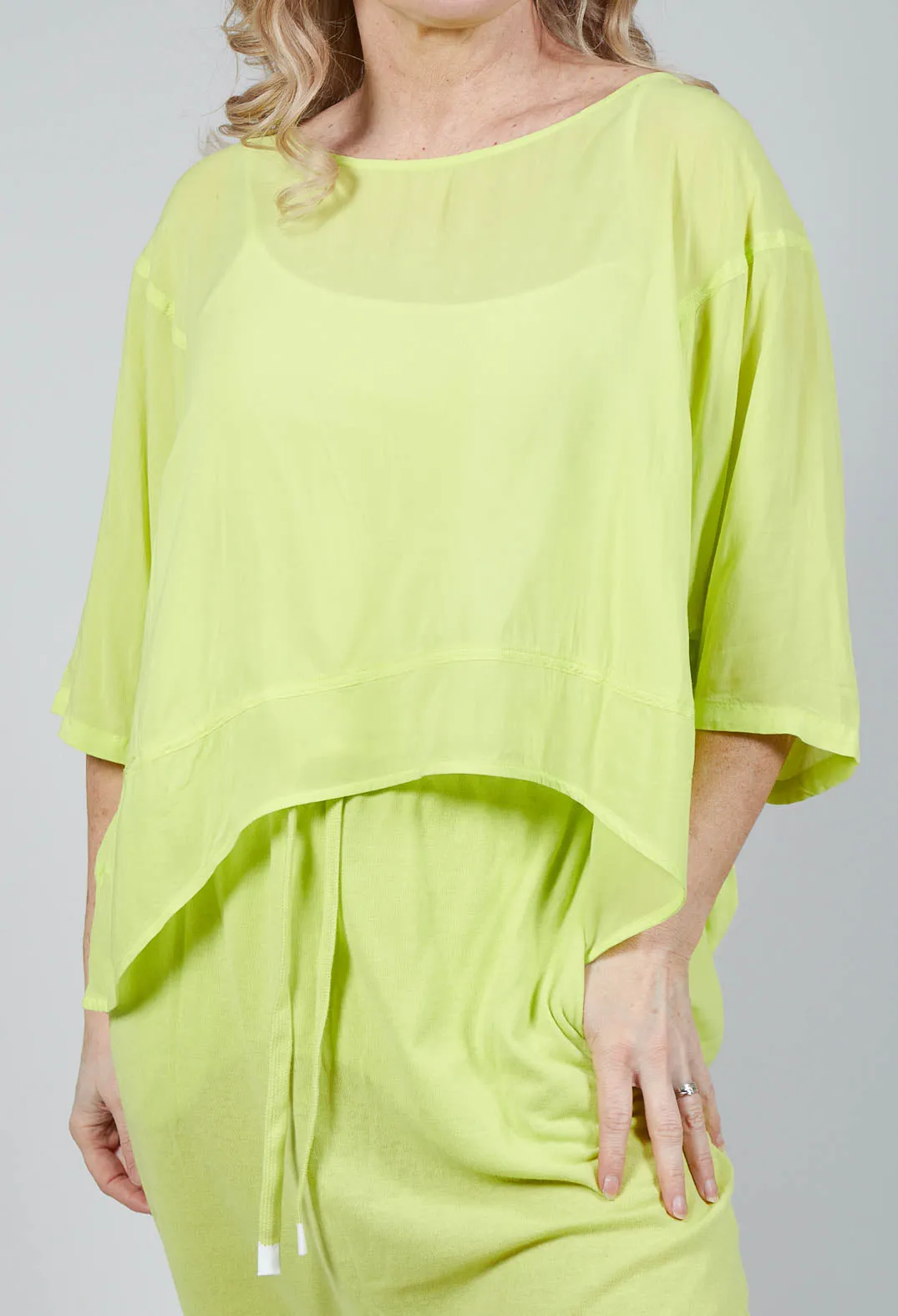 Relaxed Fit Jersey Top in Sun