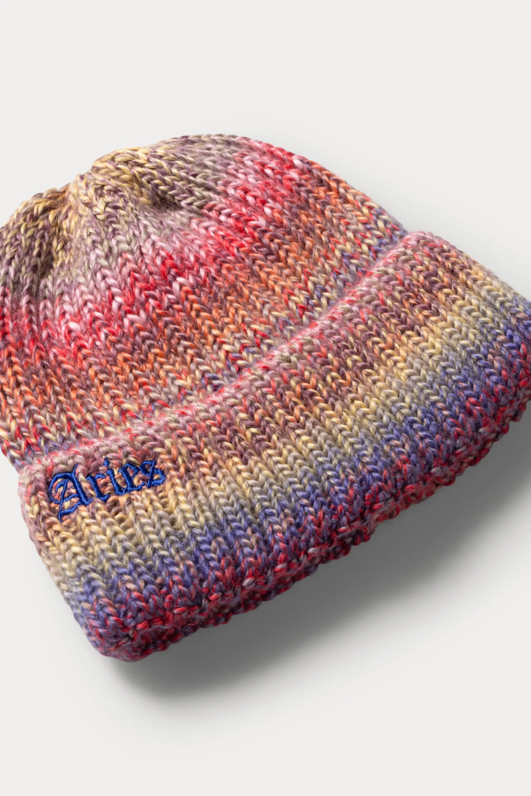 Rib Knit Space Dye Beanie