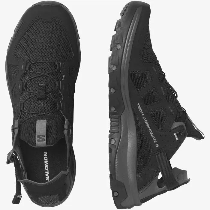 Salomon 471151 Mens Techamphibian 5 Shoes Black