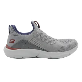 SKECHERS Men's Ingram Streetway Running Shoe (Gray)