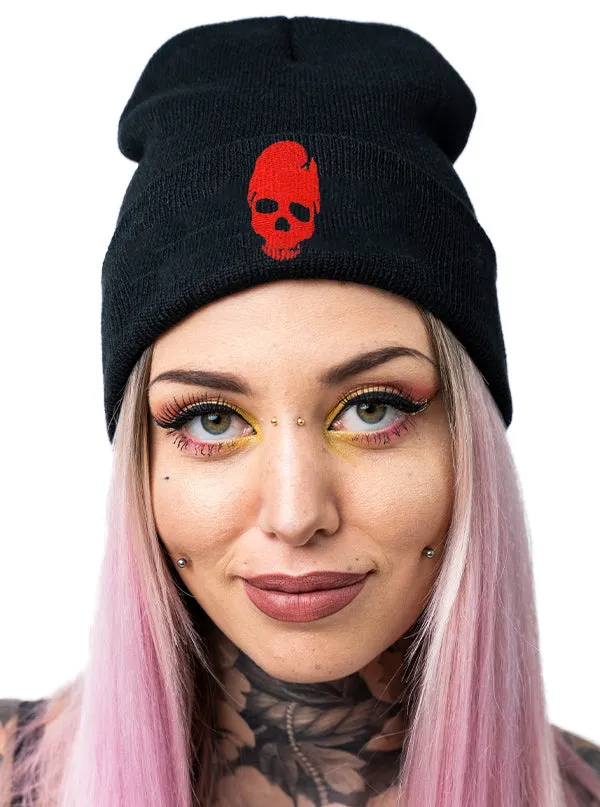 Skull Knit Beanie