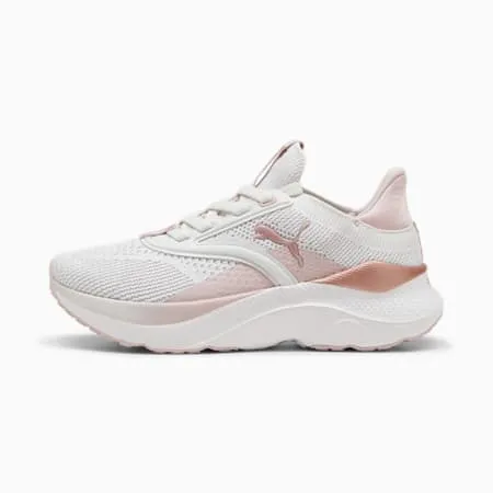 SOFTRIDE Mayve Running Shoes - Girls 8-16 years | Feather Gray-Mauve Mist-Rose Gold | PUMA Exclusion List | PUMA 