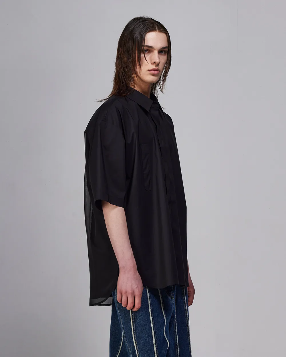 SONGZIO  |Pullovers Unisex Nylon Blended Fabrics Street Style Plain