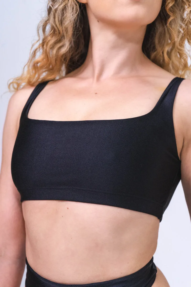 Sorte Instinct Top - Black