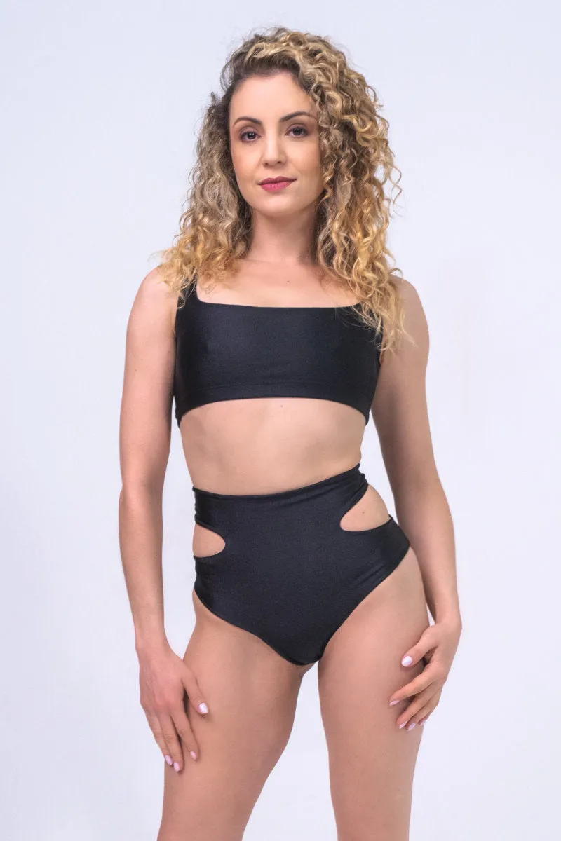 Sorte Instinct Top - Black