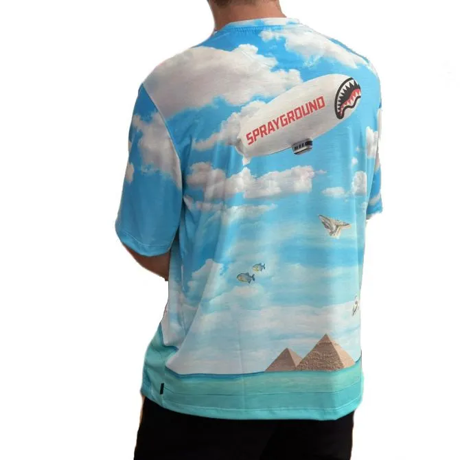 SPRAYGROUND UNDERWATER T-SHIRT SHARK ISLAND OVER SP510