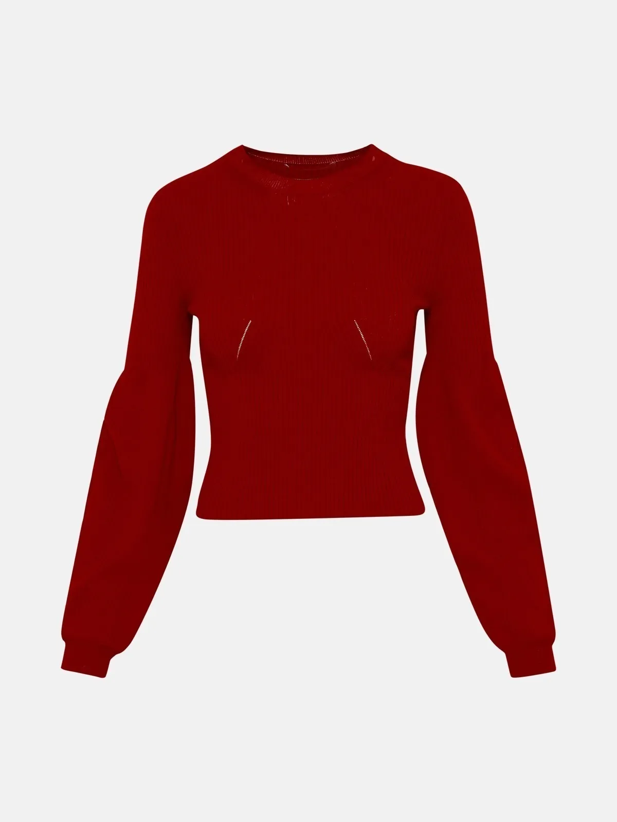 Stella McCartney  |Casual Style Rib Long Sleeves Plain Office Style