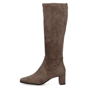 Stretch Heeled Long Boot - 25547