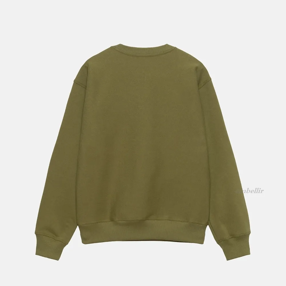 STUSSY  |Pullovers Unisex Street Style Long Sleeves Plain Cotton Logo