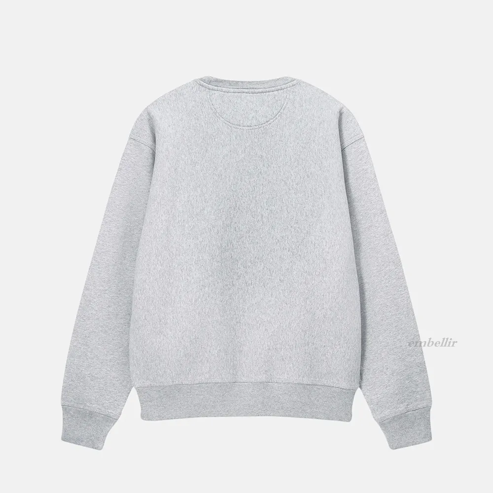 STUSSY  |Pullovers Unisex Street Style Long Sleeves Plain Cotton Logo