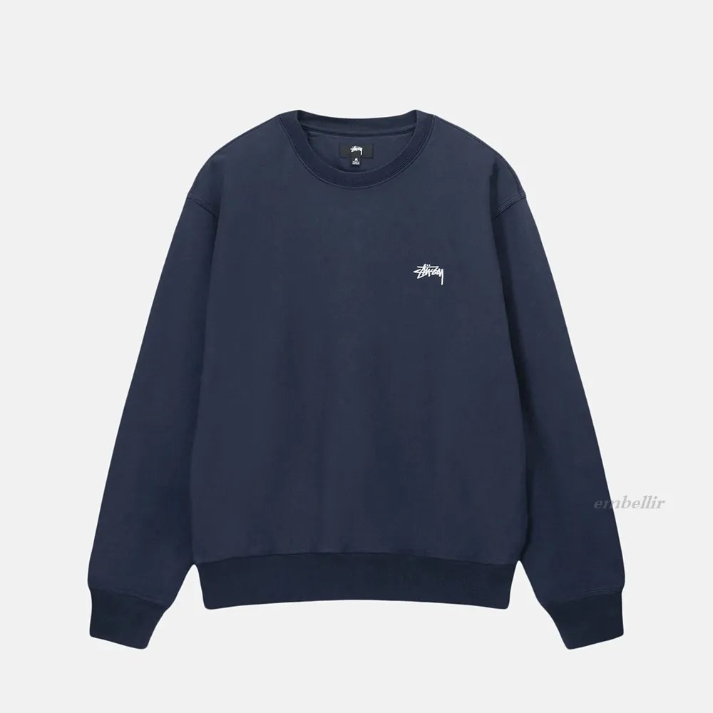 STUSSY  |Pullovers Unisex Street Style Long Sleeves Plain Cotton Logo