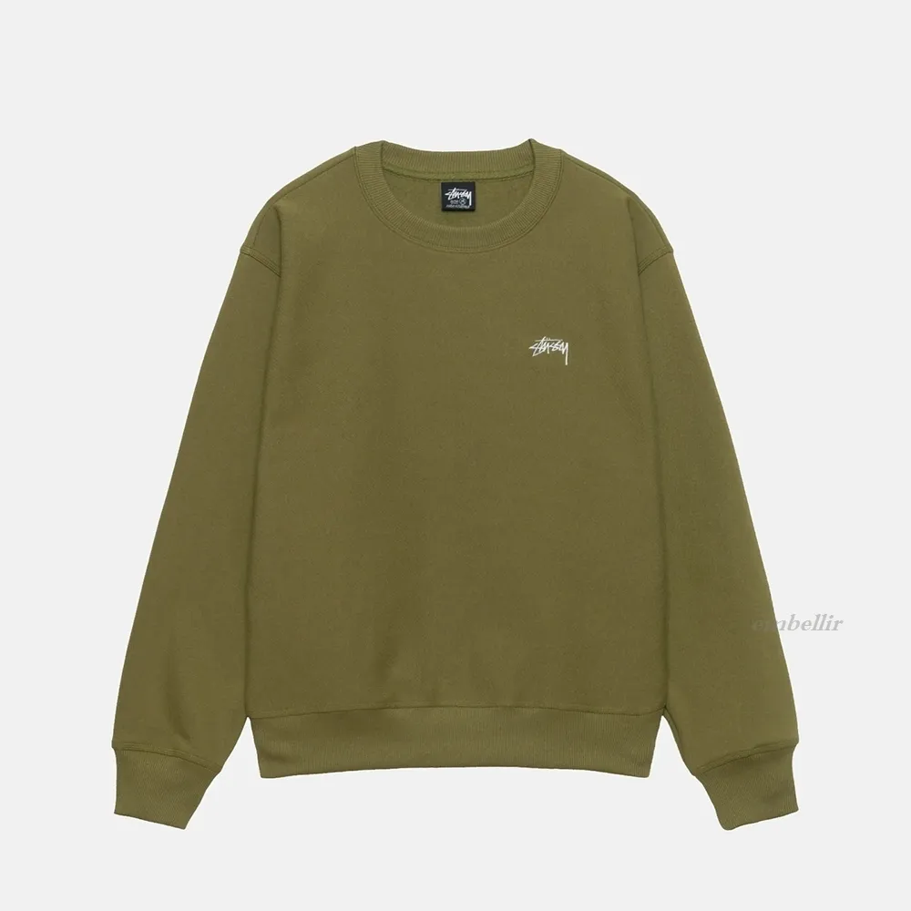 STUSSY  |Pullovers Unisex Street Style Long Sleeves Plain Cotton Logo