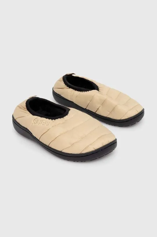 SUBU slippers Packable F-Line beige color SP-00