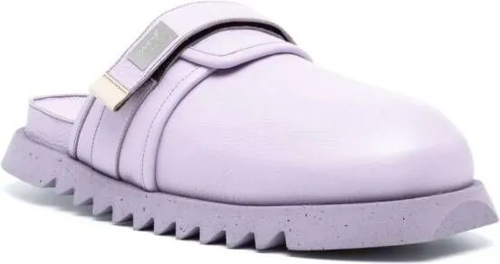 Suicoke x Marsell Zavo leather mules Purple