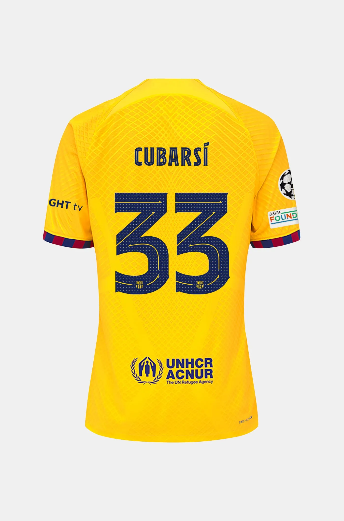 UCL FC Barcelona fourth shirt 23/24 Player’s Edition - CUBARS