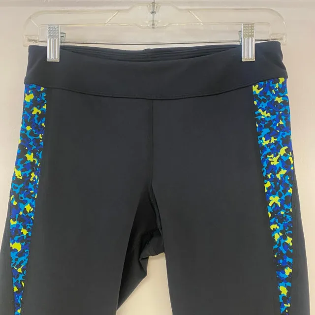 Under Armour Women's Size M Black-Multi Patchwork Activewear Pants