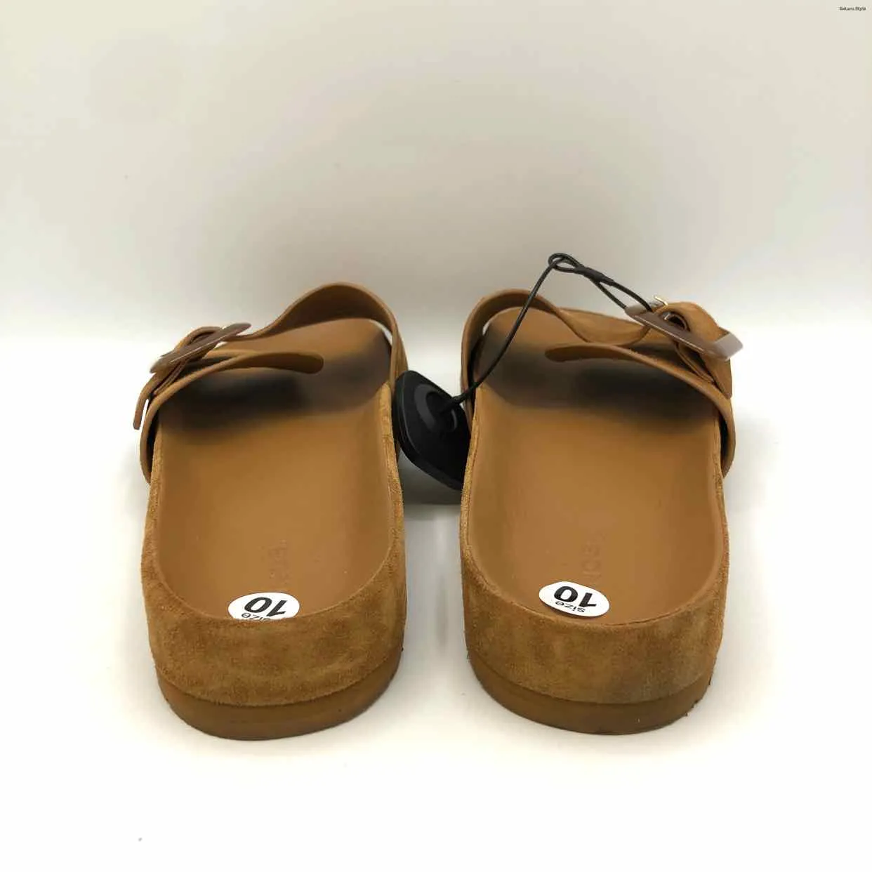 VINCE Tan Slides Shoe Size 10 Shoes