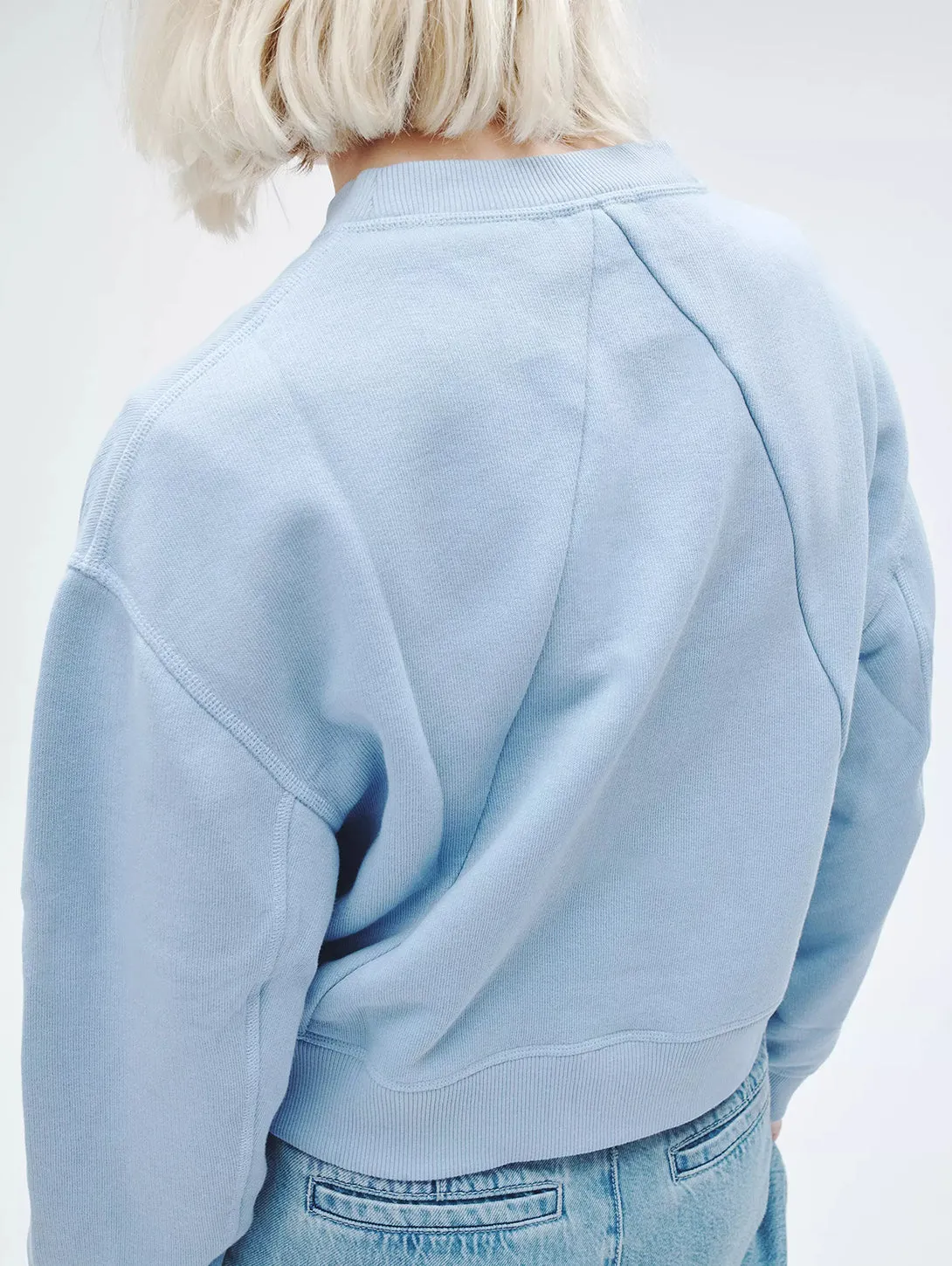 Vintage Terry Sweatshirt - Raindrop