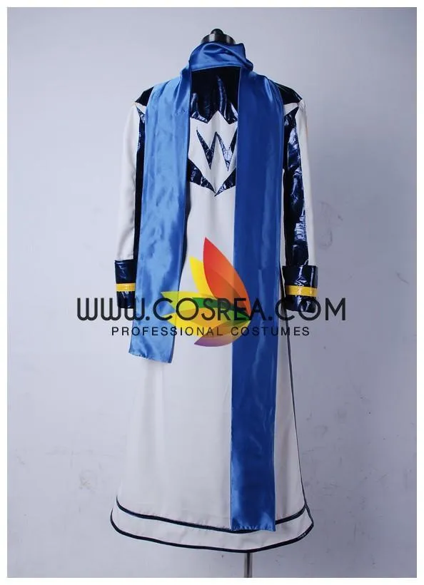 Vocaloid Kaito PU Leather Cosplay Costume