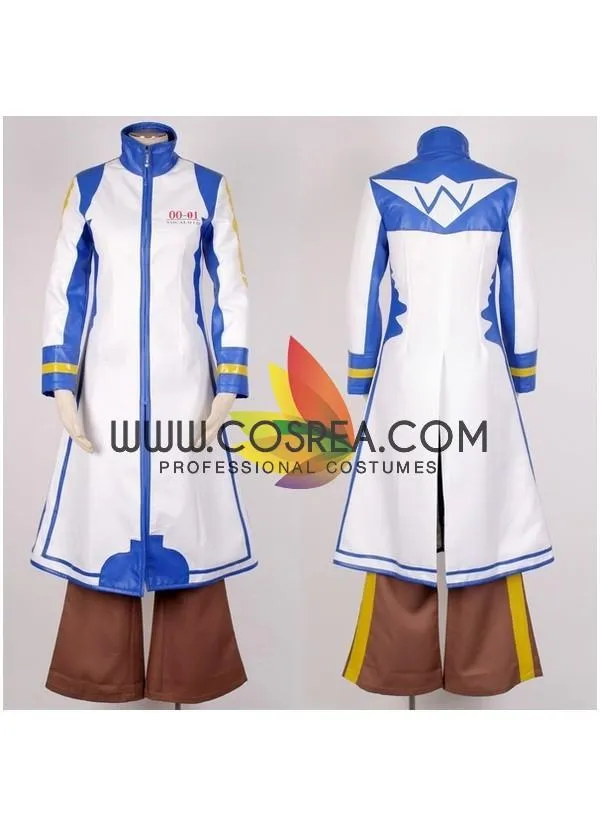 Vocaloid Kaito Satin Fabric Cosplay Costume