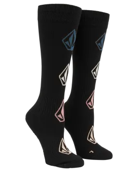 Volcom Sherwood Women's Sock - Black - 2023