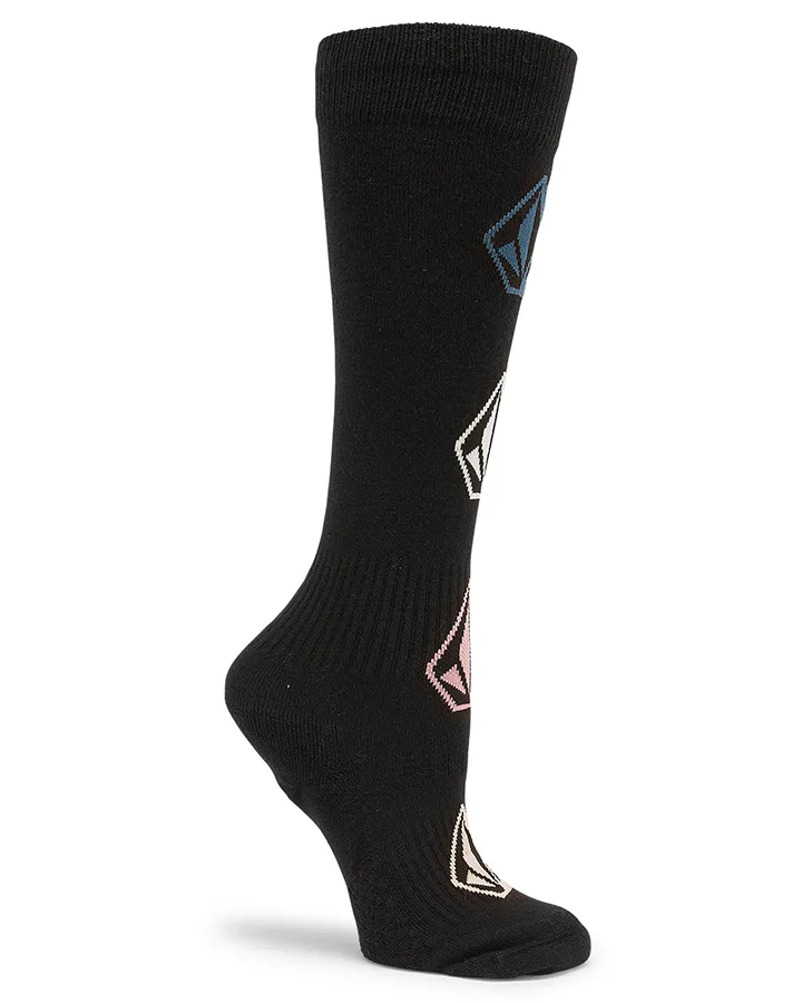 Volcom Sherwood Women's Sock - Black - 2023