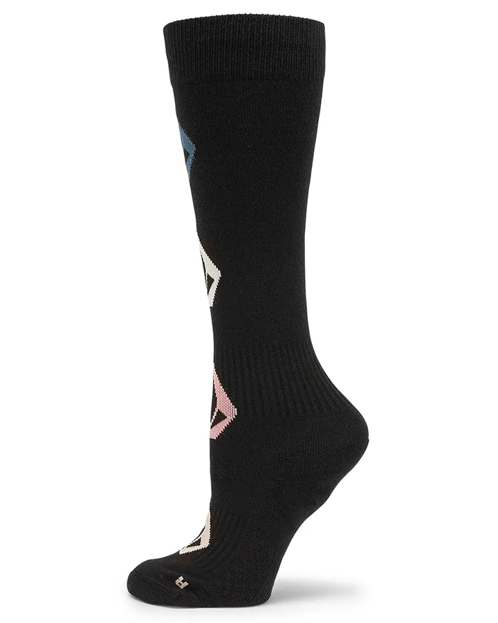 Volcom Sherwood Women's Sock - Black - 2023